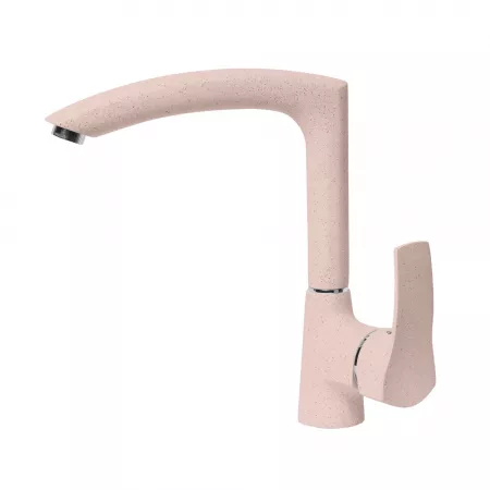 Смеситель AquaGranitEx C-7040 (315) розовый
