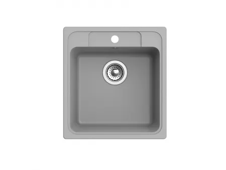 Мойка Ewigstein Elegant 50 серый металлик (470x510 мм) E- 50 сер мет