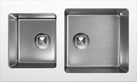 Мойка Tolero Twist TTS-840 белый (840x500 мм) 474278