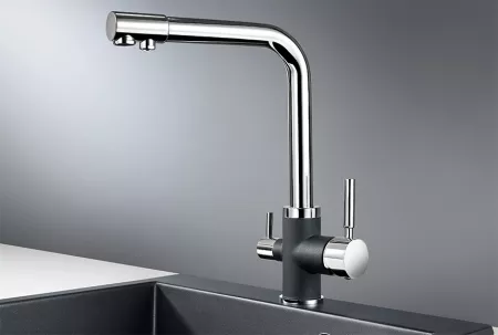 Смеситель Granula GR-3015 шварц