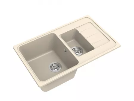 Мойка Ewigstein Elegant 60KF крем (773x475 мм) E- 60KF крем