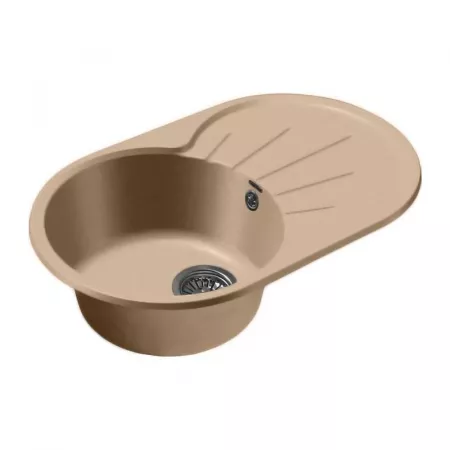 Мойка GranFest Rondo топаз (455x746 мм) R-750 L топ