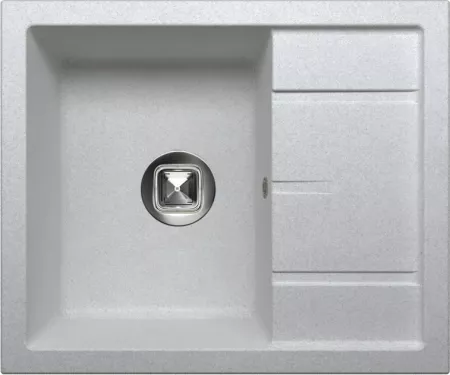 Мойка Tolero Classic R-107 серый металлик (600x500 мм) 825040