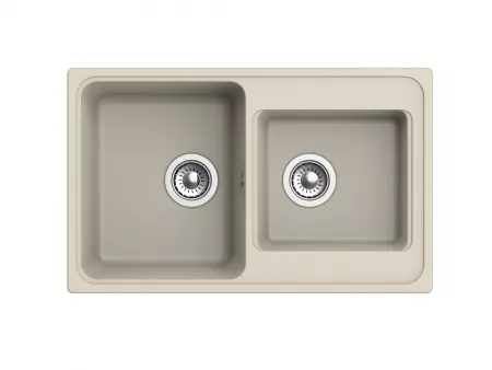 Мойка Ewigstein Elegant 80D темно-бежевый (775x480 мм) E- 80D темно-бежевый