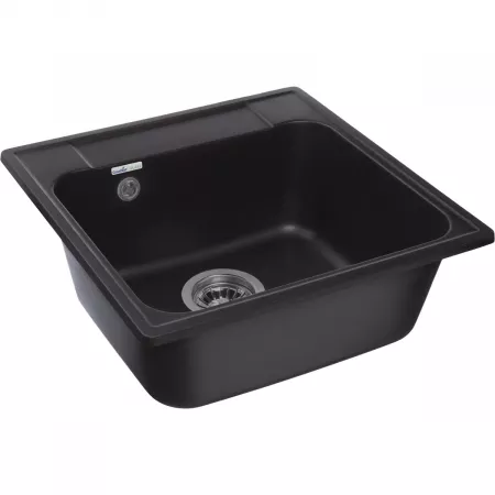 Мойка GranFest Quarz черный (478x478 мм) 48 черный