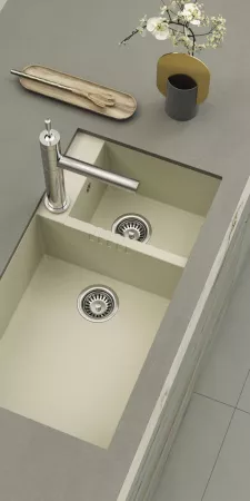 Мойка Omoikiri Tedori 85-2-U-WH белый (850x465 мм) 4993943