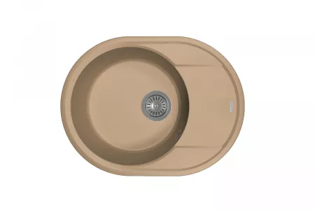Мойка Flortek Дафна 620 капучино (400x400 мм) 23.030.B0620.306