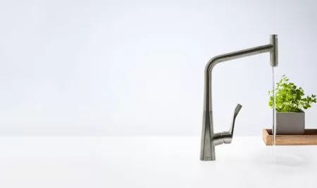 Смеситель Hansgrohe Metris Select 14884800 под сталь