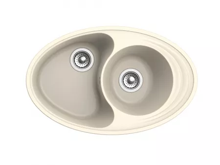 Мойка Ewigstein Elegant W90KF крем (825x515 мм) E- W90KF крем