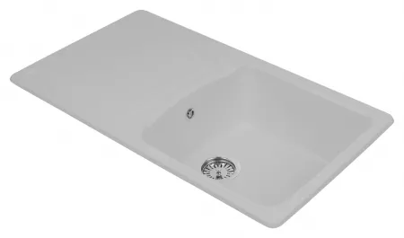 Мойка AquaGranitEx M-12 (310) серый (840x495 мм)