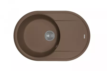Мойка Flortek Дафна 760 мокко (760x500 мм) 23.030.С0760.303