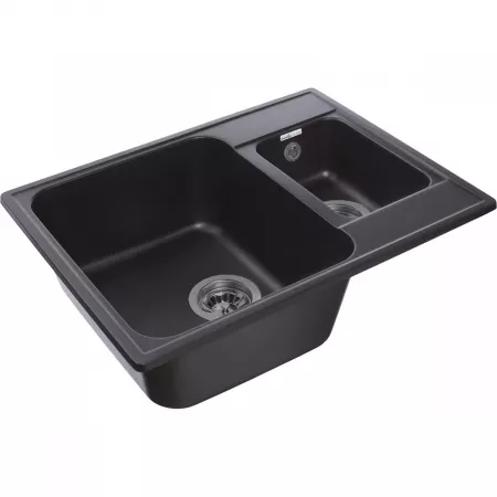 Мойка GranFest Quarz черный (480x617 мм) 09 черный