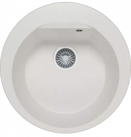 Мойка Polygran Atol-520 белый хлопок (520x520 мм) 627451