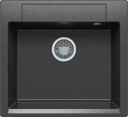 Мойка Polygran Argo-560 черный (560x510 мм) 575806