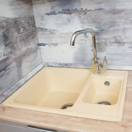 Мойка Raiber Брухберг бежевый RQ233 (617x478 мм)
