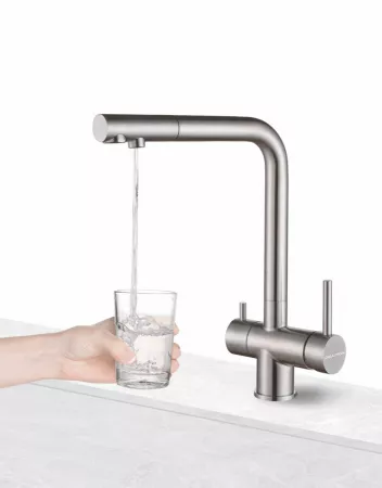 Смеситель Paulmark Skalen Sk213020-310 серый