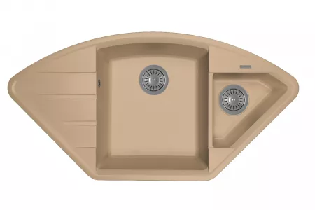 Мойка Flortek Крокус 980 капучино (980x500 мм) 23.040.E0980.306