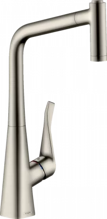 Смеситель Hansgrohe Metris 14820800 под сталь