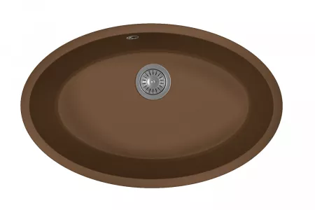 Мойка Florentina Вега Овал Мокко  (700x440 мм) 22.430.E0650.303