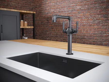 Смеситель Paulmark Loft Lo226006-401 антрацит