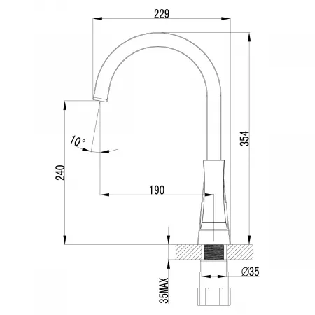 Смеситель Lemark Unit LM4555C хром