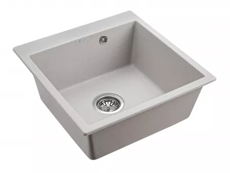 Мойка Paulmark Praktisch PM105152-GR серый (510x520 мм)