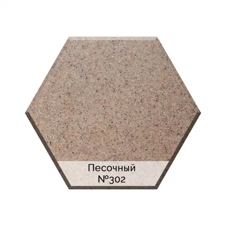 Мойка AquaGranitEx M-12 (302) песочный (840x495 мм)