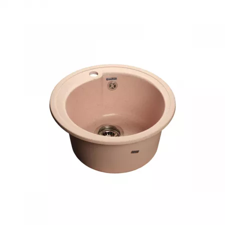 Мойка GranFest Rondo светло-розовый (443x443 мм) R-450 св-роз