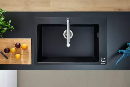 Смеситель Hansgrohe Metris Select 73804800 под сталь