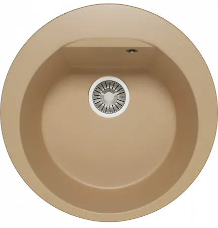 Мойка Polygran Atol-520 бежевый (520x520 мм) 627468