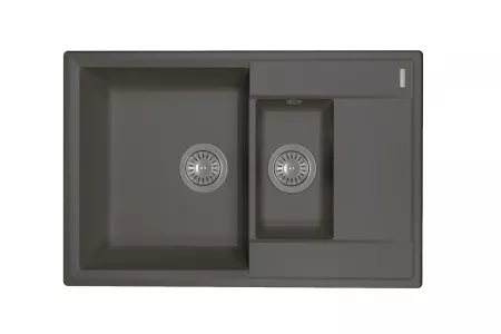 Мойка Flortek Консул 760К антрацит (760x500 мм) 23.025.D0760.302