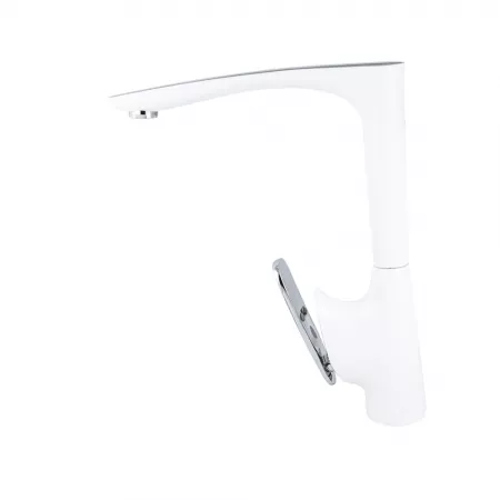 Смеситель Raiber Dunis R1202 хром/белый