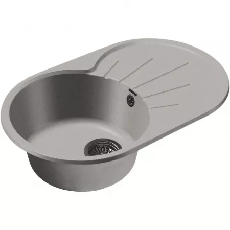Мойка GranFest Rondo серый (455x746 мм) R-750 L сер
