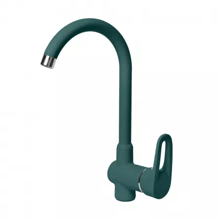 Смеситель AquaGranitEx C-5035 (305) зеленый