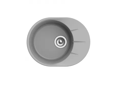 Мойка Ewigstein Rund 45F серый металлик (570x444 мм) R- 45F сер мет