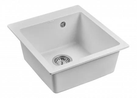 Мойка Paulmark Zemar PM104651-WH белый (460x500 мм)