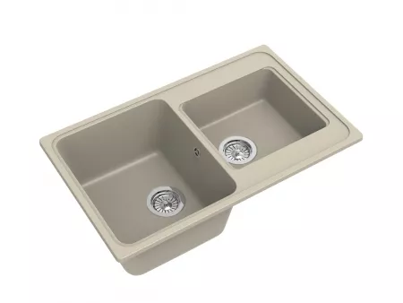 Мойка Ewigstein Elegant 80D темно-бежевый (775x480 мм) E- 80D темно-бежевый