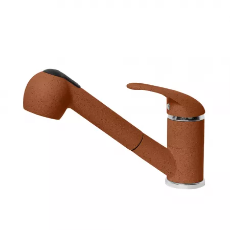 Смеситель AquaGranitEx C-4040 (307) терракот