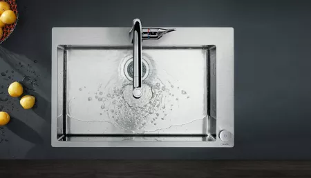 Смеситель Hansgrohe Metris Select 73806000 хром