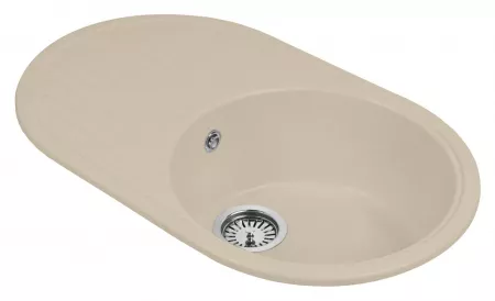 Мойка AquaGranitEx M-18 (328) бежевый (730x460 мм)