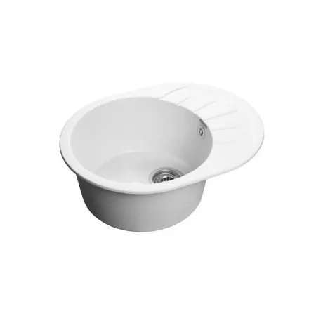 Мойка GranFest Rondo иней (579x445 мм) R-580 L иней