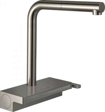 Смеситель Hansgrohe Aquno Select 73830800 под сталь