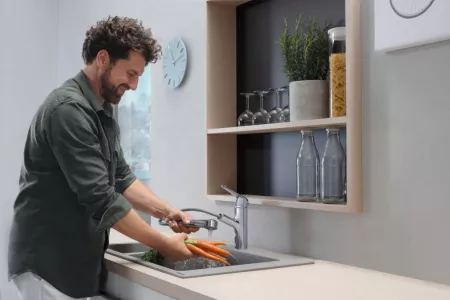 Смеситель Hansgrohe Focus 71829800 под сталь