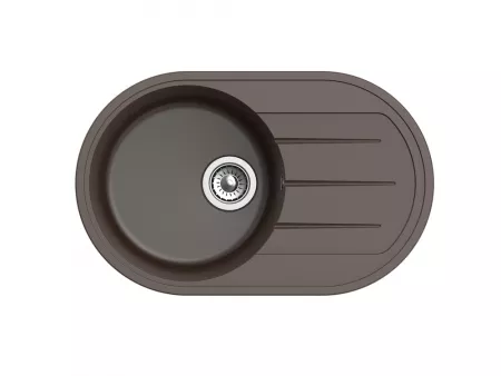 Мойка Ewigstein Elegant R50F шоколад (745x465 мм) E- R50F шоколад