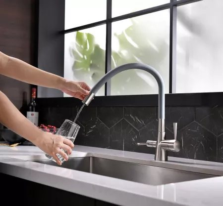 Смеситель Lemark Comfort LM3075BN никель