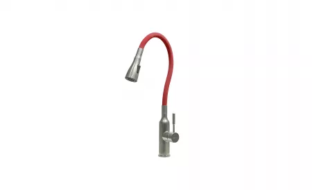 Смеситель Lemark Expert LM5082S-Red матовый/красный