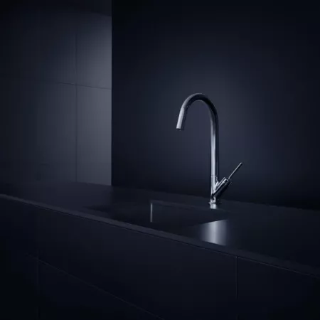 Смеситель AXOR Starck 10822990 полированное золото