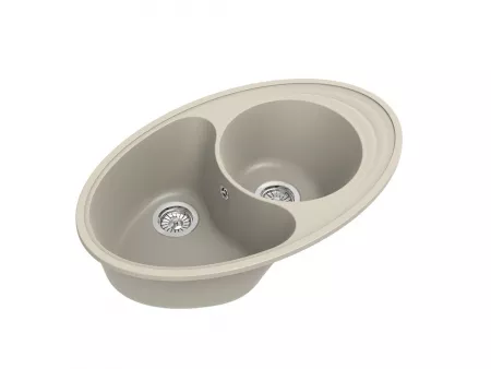 Мойка Ewigstein Elegant W90KF бежевый (825x515 мм) E- W90KF бежевый