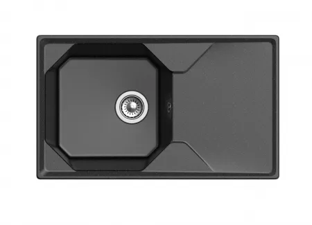 Мойка GranFest Unique черный (840x500 мм) U--840 L чер