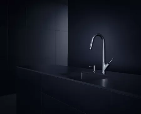 Смеситель AXOR Starck 10821800 под сталь